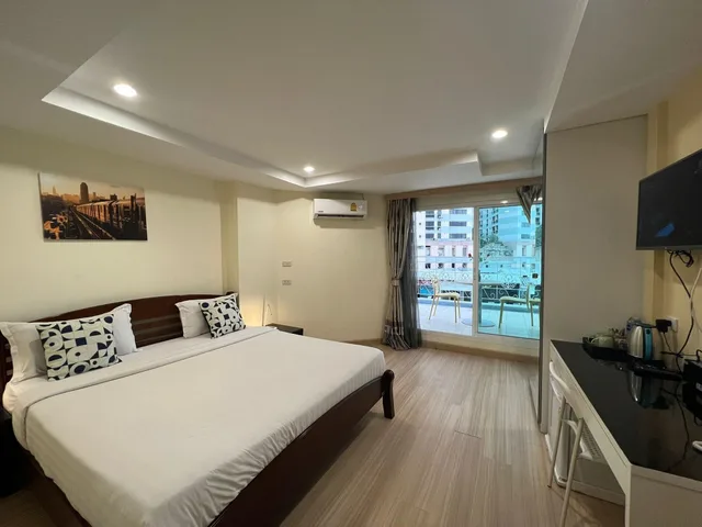 غرفة ديلوكس بشرفة، V Check Inn Sukhumvit 22 2/10