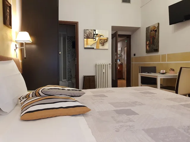 غرفة بسرير مزدوج أو سريرين منفصلين، B&B Cittadella 3/4