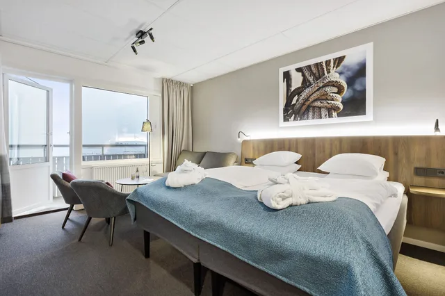 غرفة سوبيريور بسرير كوين بإطلالة على البحر، Best Western Hotel Corallen 3/6