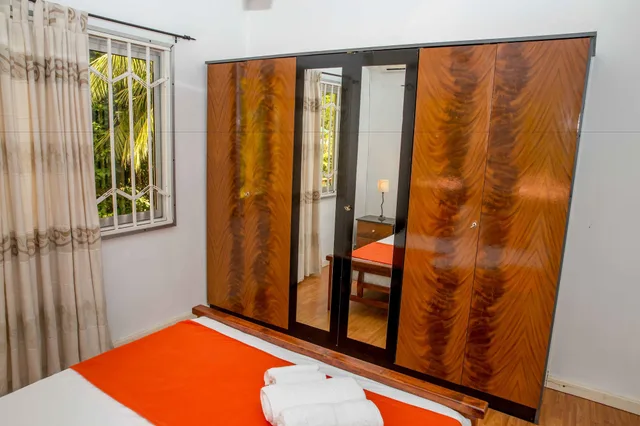 غرفة بسرير كوين بإطلالة على الجبل، The Orchard Self-Catering Villa 4/5