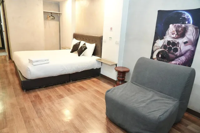 استوديو بشرفة، Bkk39 Airport hotel 4/7