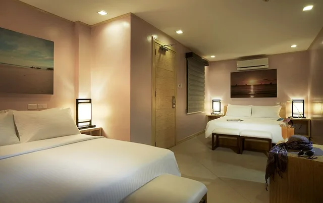 غرفة عائلية بسريرين كوين، Shore Time Hotel Boracay 4/6
