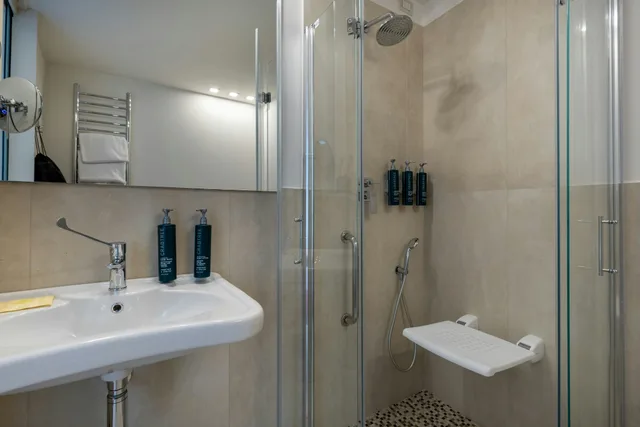 غرفة بسرير كينج لذوي الإعاقة، DoubleTree by Hilton Florence Metropole 6/7