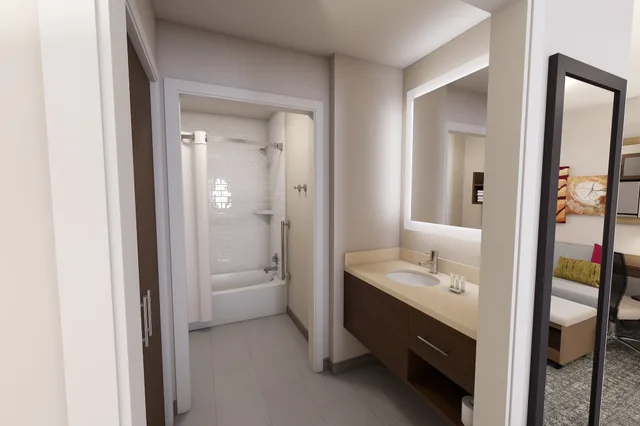 1 Bedroom, Suite, King Bed, Kitchen, Staybridge Suites Columbus - Fort Moore 4/4