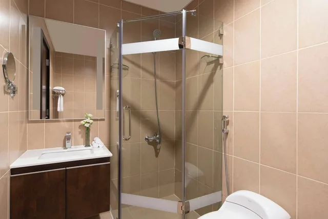 شقة ديلوكس بسرير كوين بغرفة نوم واحدة، Marriott Executive Apartments City Center Doha 6/8