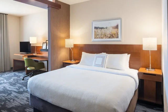 جناح بسرير كينج مع أريكة لذوي الإعاقة، Fairfield Inn & Suites By Marriott Chillicothe 2/7