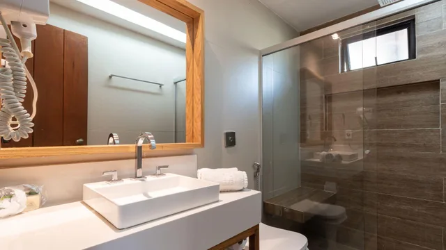 غرفة قياسية ثلاثية بإطلالة على الحديقة، Hotel Ville La Plage 3/3