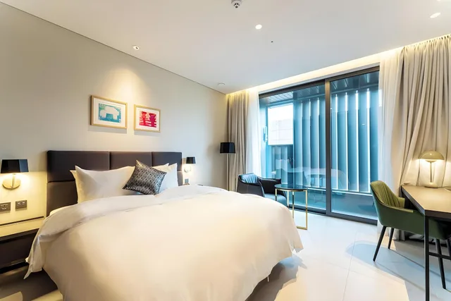 غرفة ديلوكس بشرفة، Hotel SoulHada Incheon 2/4