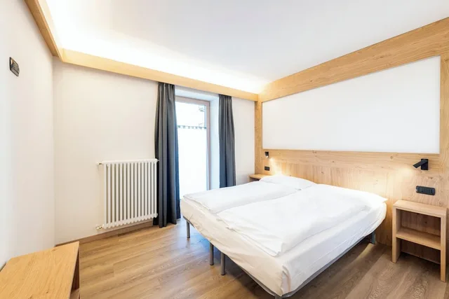 شقة ديلوكس بسريرين منفصلين بغرفتي نوم مع أريكة، Residende Nevegall 3/9