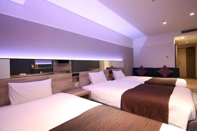 غرفة سوبيريور ثلاثية بسريرين منفصلين مع سرير سحّاب إضافي، Quintessa Hotel Sapporo 1/4
