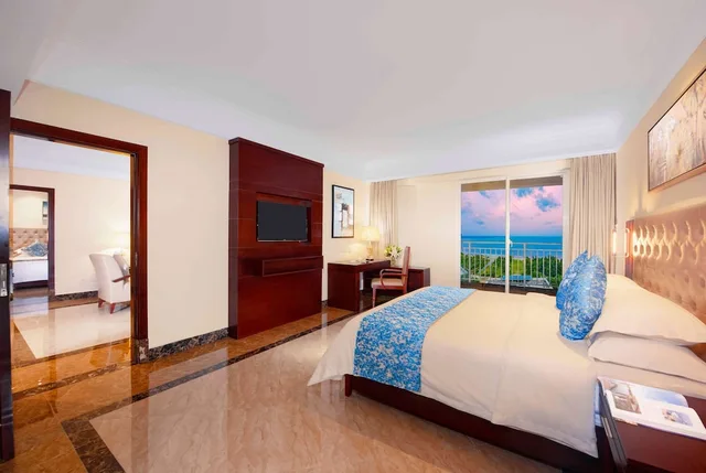 Kids Family, 1 King and 1 Single Beds, Ocean View، Wyndham Garden Wenchang Nanguo 7/10