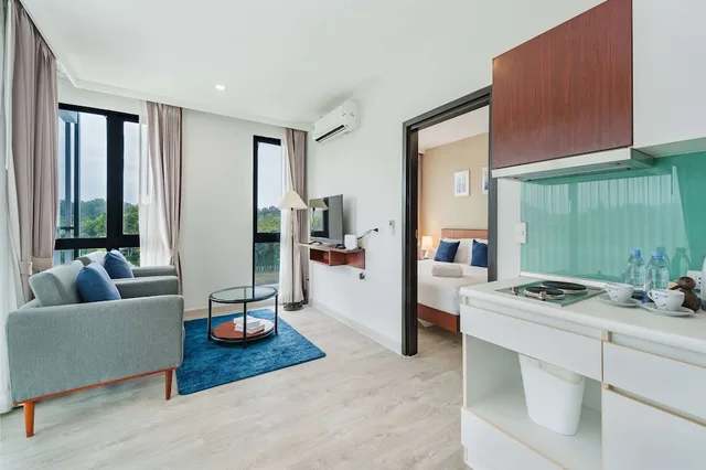 غرفة ديلوكس بسرير مزدوج بإطلالة على الحديقة، Wyndham Royal Lee Phuket 10/10