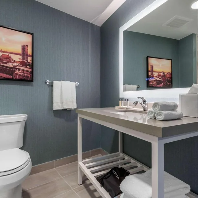 جناح بسرير كينج مع أريكة، Cambria Hotel West Orange 1/1