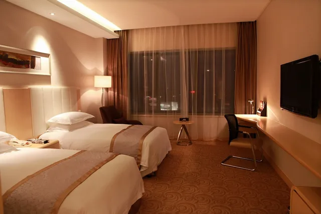 غرفة بزنس بسريرين منفصلين، ZTG Grand Hotel Airport Hangzhou 4/6