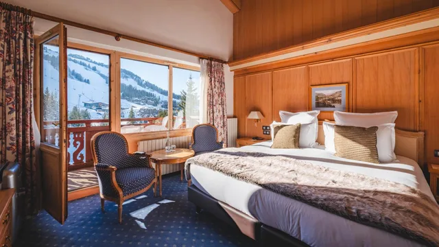 غرفة عائلية بسرير بطابقين، Hotel Carlina Courchevel 7/10