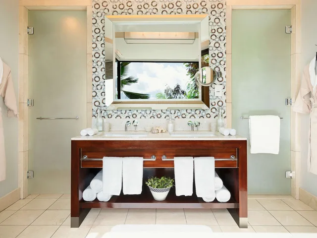 فيلا بسريرين مزدوجين بإطلالة على البحر بمسبح خاص، Raffles Seychelles 10/10