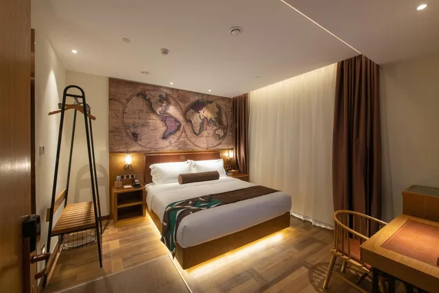 غرفة قياسية لذوي الإعاقة، James Joyce Coffetel Hotel (Guangzhou Beijing Road Metro Station Pedestrian Street) 2/3