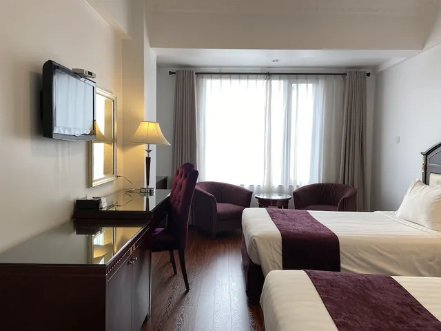 غرفة ديلوكس بسريرين منفصلين، Flower Garden Hotel 1/4