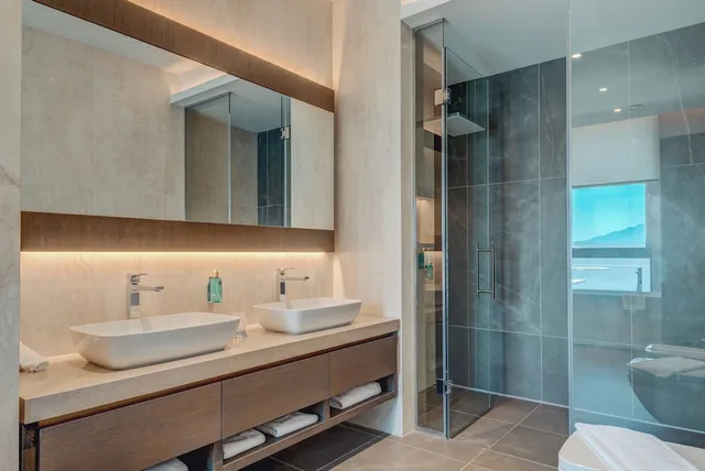 غرفة بإطلالة على البحر بـ3 غرف نوم، Portonovi Resort 7/8
