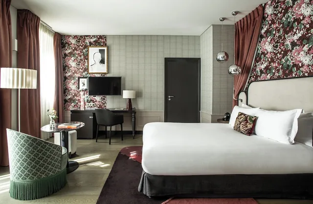 غرفة قياسية بسرير كوين لذوي الإعاقة، Hotel Indigo Paris - Opera by IHG 3/8