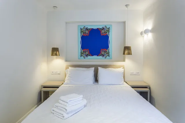 Luxury, House, 5 Queen Beds, Sea View, Jetted Tub, Main Building، Amaris Mykonian Residence 6/10