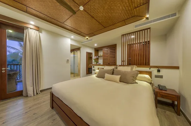 غرفة غراند ديلوكس بسريرين منفصلين بشرفة، Hoi An Eco Lodge & Spa 6/10