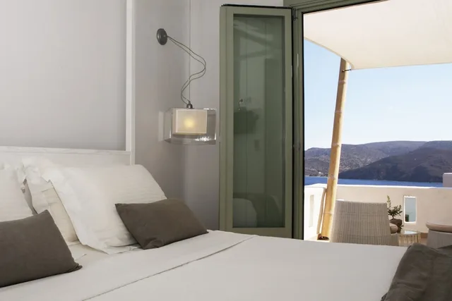 جناح غراند بسرير مزدوج بإطلالة على البحر مع أريكة، Pylaia Boutique Hotel 4/9