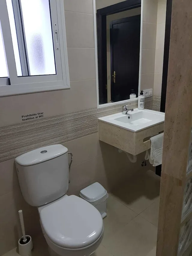 غرفة مفردة بسريرين منفصلين، Hostal Malaga 7/10