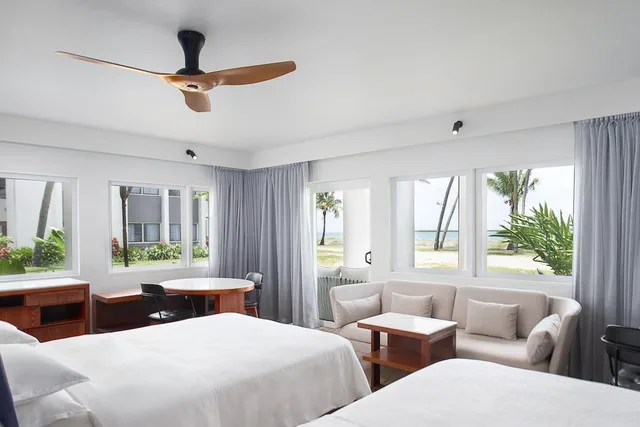 Suite, 2 Double Beds, Ocean Front, Bathtub، Sheraton Fiji Golf and Beach Resort 1/4