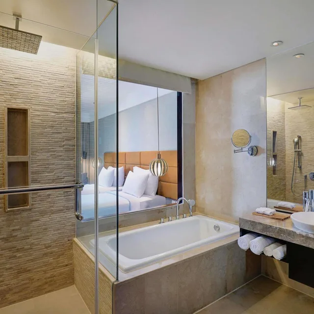 غرفة بريميوم ديلوكس بإطلالة على البحر، Pullman Bali Legian Beach 7/8