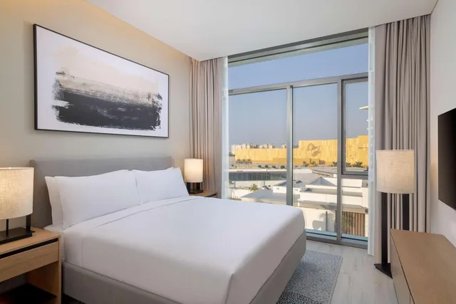 2 Bedrooms, Apartment, 2 Double Beds, DoubleTree by Hilton Abu Dhabi Yas Island Residences 1/10