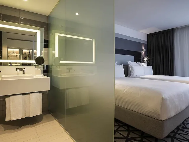غرفة سوبيريور بسريرين مزدوجين، Pullman Sydney Airport 7/7
