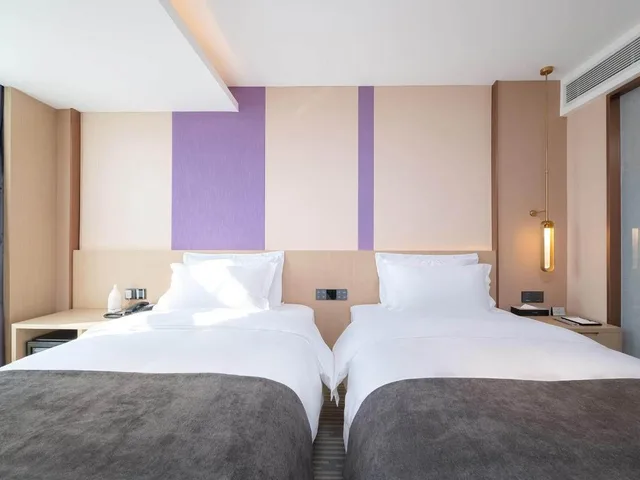 غرفة بزنس بسريرين منفصلين، Lavande Hotel (Beijing South Railway Station Shiliuzhuang Subway Station) 1/6