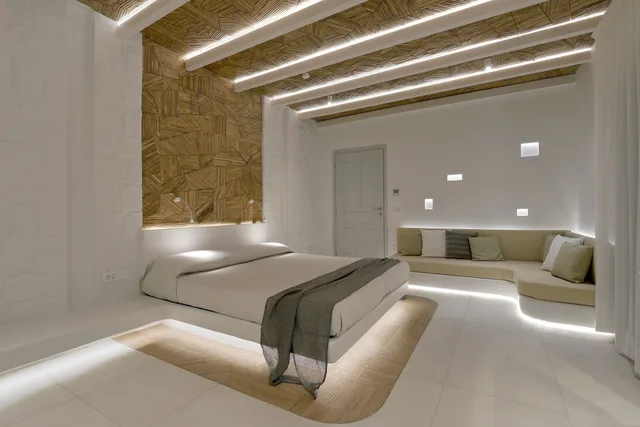 غرفة سوبيريور بسرير كوين بإطلالة على الحديقة، Andronikos Hotel - Adults Only 5/10