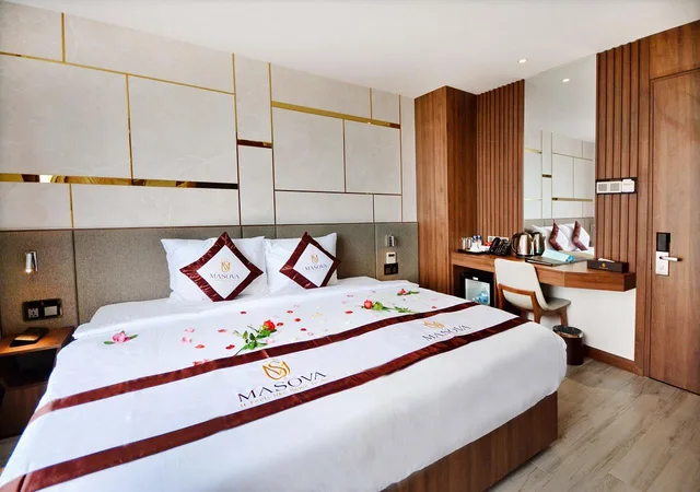 غرفة ديلوكس بإطلالة جزئية على البحر، Masova Hotel 1/3