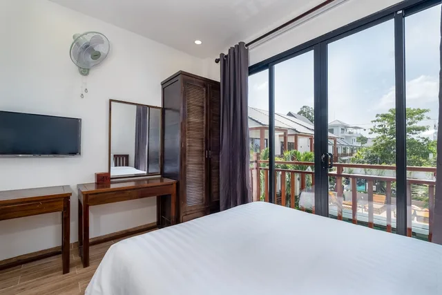 جناح عائلي بسرير كوين وسريرين مزدوجين، Melica Resort & Spa Phu Quoc 3/6