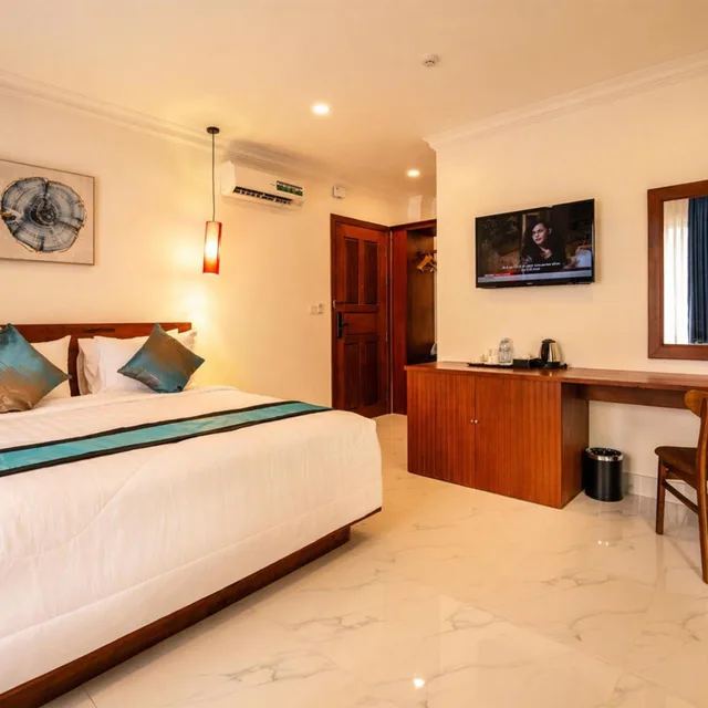 Deluxe, Double Bed, Pool View, Le Kree Downtown Hotel 1/10