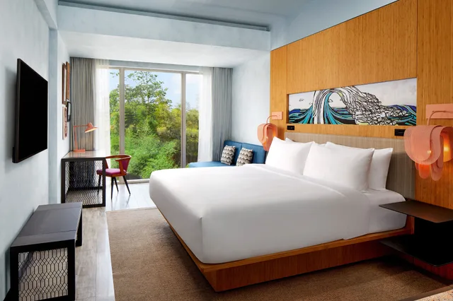 Room, King Bed, City View, Balcony, Aloft Bali Seminyak 1/6