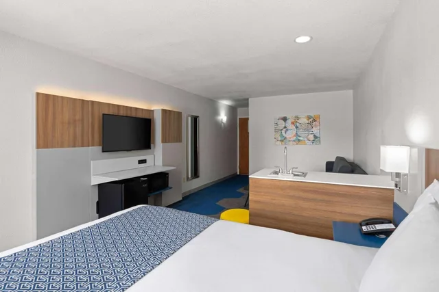 جناح استوديو بسرير كوين مع أريكة، Microtel Inn & Suites by Wyndham Houma 5/10