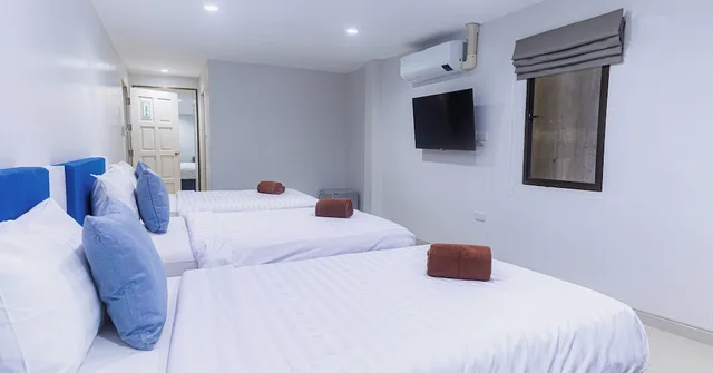 غرفة ثلاثية بثلاثة أسرّة، Silla Patong Hostel 1/9