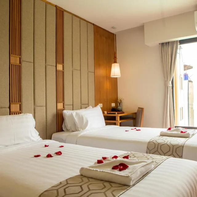 غرفة سوبيريور بسرير مزدوج أو سريرين منفصلين، Lanna Thaphae Hotel 2/10