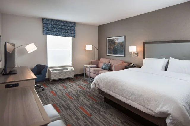 غرفة بسرير كينج لذوي الإعاقة، Hampton Inn Suites Wisconsin Dells Lake Delton 1/5