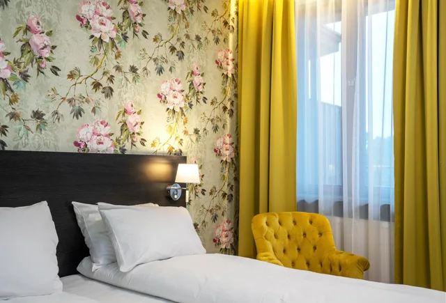 غرفة بسريرين منفصلين، Thon Hotel Slottsparken 5/8