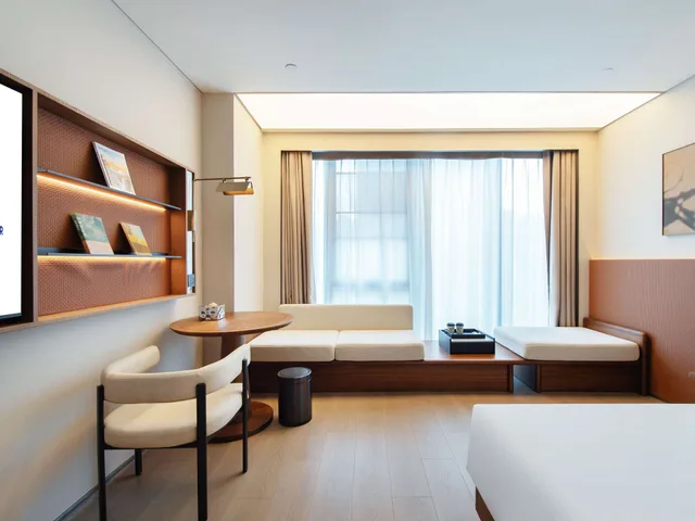 غرفة ديلوكس بسرير كينج، Novotel Xiamen International Convention Center 3/4
