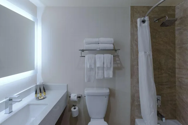 غرفة بسرير كينج بحوض استحمام لذوي الإعاقة، Best Western Plus Carpinteria Inn 7/10