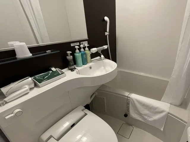 غرفة بسريرين منفصلين للمدخنين، Hotel Route Inn Oi Takahama 2/2