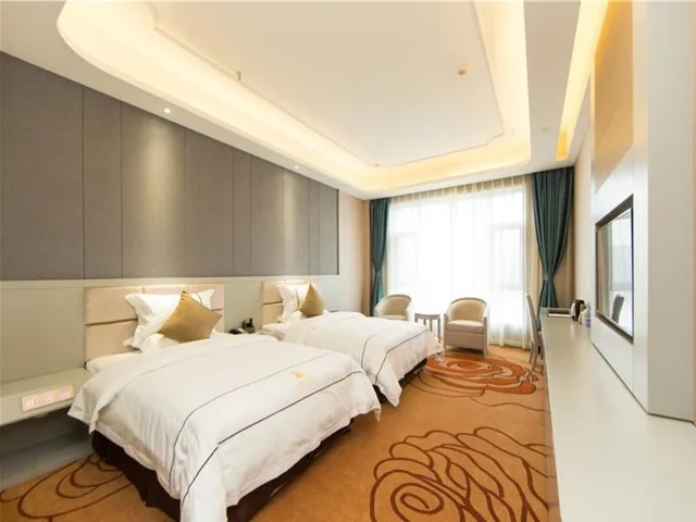غرفة بريميير بسريرين منفصلين، GreenTree Eastern Yibin Yijian Road New City Plaza Hotel 1/3