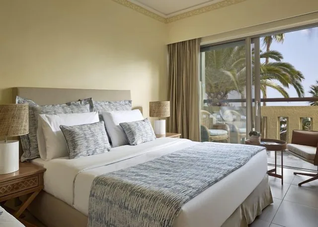 غرفة كلاسيكية بسريرين منفصلين بإطلالة على الحديقة، Aquila Rithymna Beach 4/8