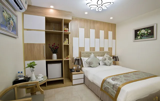 غرفة قياسية بسرير مزدوج، Dlmos Hanoi Hotel 1/2