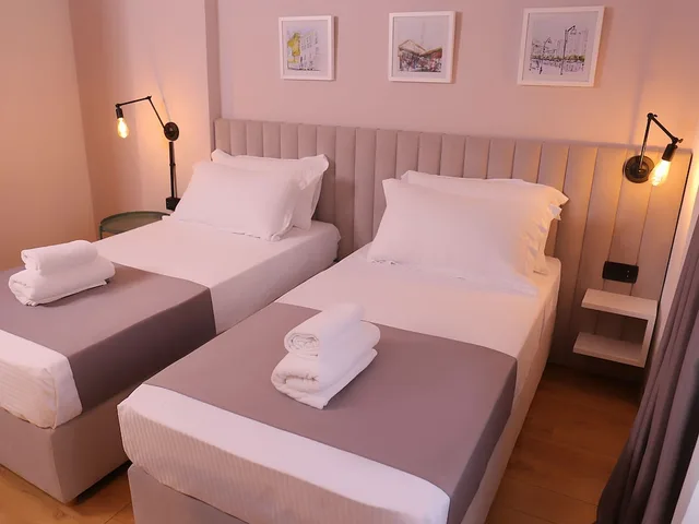 غرفة سوبيريور بسريرين منفصلين بإطلالة على المدينة، Hotel Oda 4/10